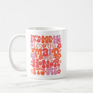 Cute “Hi It’s Me, I’m the Maid of Honour” Boho Mug