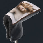Cute Highlands Scottish Cow Golf Head Cover<br><div class="desc">Cute Highlands Scottish Cow,  this adorable design features a Cute Highlands Scottish Cow on a white background,  An ideal design for any baby's room,  kid's room or nursery room decor.</div>