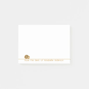 Cute Hippie Cat Personalize Notes