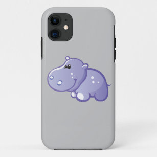 Cute Hippo iPhone 11 Case