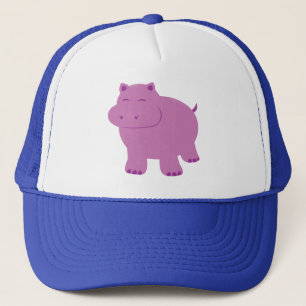 Cute Hippo Trucker Hat