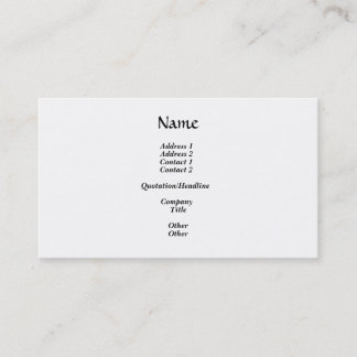 Cute Hippo with Hamsters Business Card