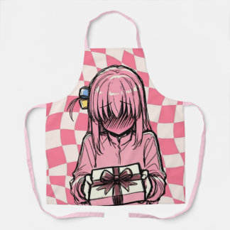 Cute Hitori Gotoh Anime Apron | Bocchi the Rock!