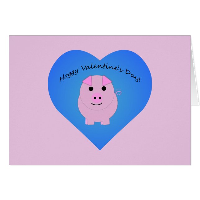 Cute Hoggy Valentine's Day (Front Horizontal)