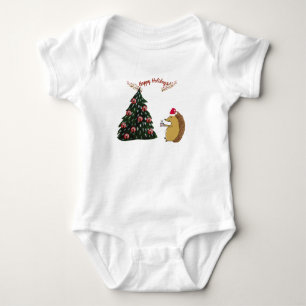Cute Holiday Baby Bodysuit