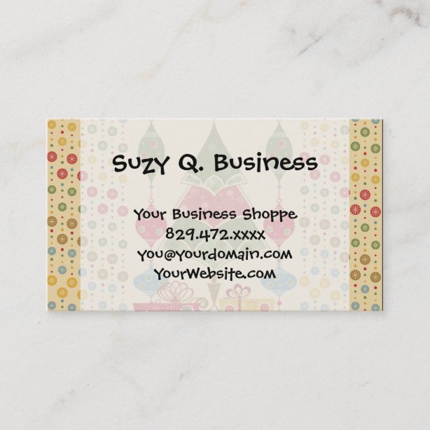 Modern Christmas Business Cards &amp; Profile Cards | Zazzle CA