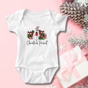 Cute Holiday Funny Christmas Baby Bodysuit