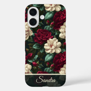 Cute Holiday Gift Gardenias Custom iPhone 16 Case