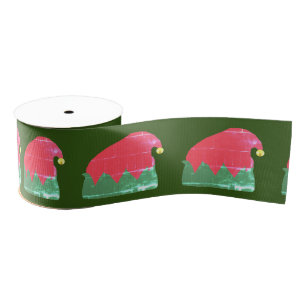 Cute Holiday Hat Grosgrain Ribbon
