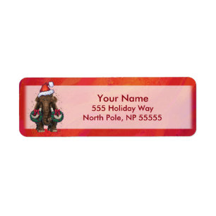 Cute Holiday Mastodon
