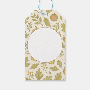 Cute Holiday season and Thanksgiving Gift Tags