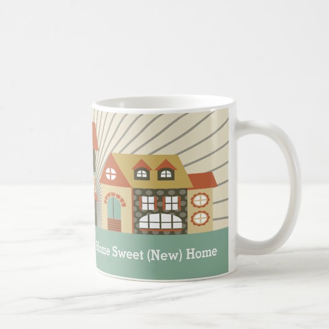 Cute Home Sweet (New) Home Housewarming Mug (Right)