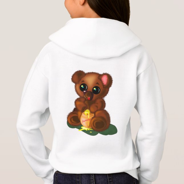 Cute Honey Bear - (Back)