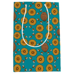 Cute Honeybee  Medium Gift Bag