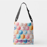 Cute Honeycomb Dessert Seamless Design