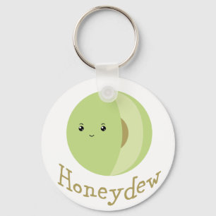Cute Honeydew Keychain