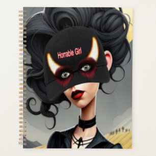Cute Horrible girl Planner