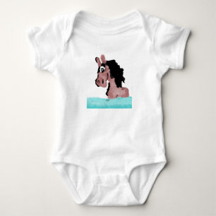 Cute Horse Baby Bodysuit