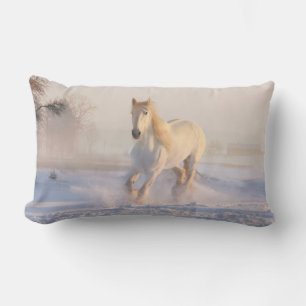 Cute Horse Gift Equestrian Pony Stallion Western Lumbar Pillow