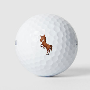 Cute horse golf balls