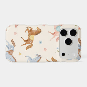 Cute Horse iPhone Case, Pastel Horse Phone Cover