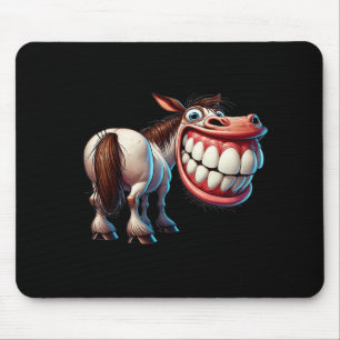 Cute Horse With Old Age Comes New Skills You Can S Mouse Pad