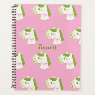 Cute Horses Personalized Pastel Planner