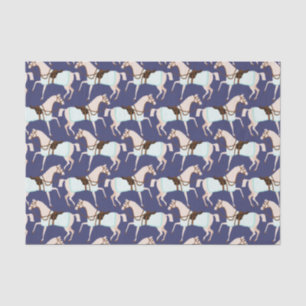 Cute Horses Tissue Paper