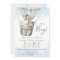 Cute Hot Air Balloon Safari Animals Baby Shower