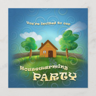 Cute Housewarming Party Invitation