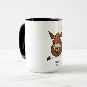 Cute Howl Szn Cartoon Werewolf Halloween Design Mug