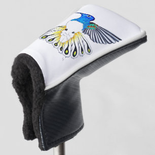Cute Hummingbird Art Golf Head Cover