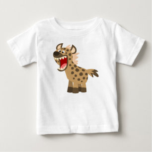 Cute Hungry Cartoon Hyena Baby T-Shirt