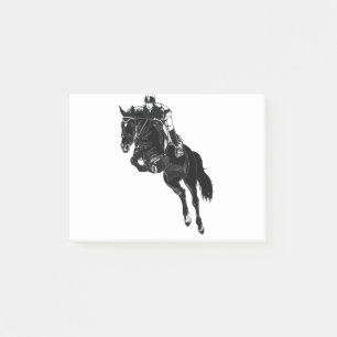 Cute Hunter Jumper Horse Post-it Notes