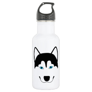 Cute Husky dog breed image 532 Ml Water Bottle