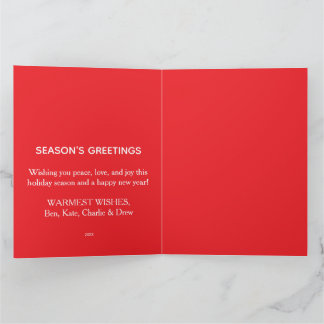 Cute Husky Dog Christmas Winter Seamless Pattern  Card