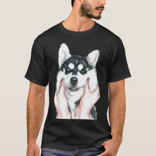 Cute Husky Dog                   T-Shirt