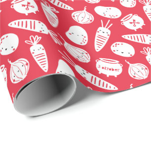 Cute Hutspot 3 Oktober Leidens ontzet rood wit Wrapping Paper