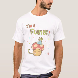 Cute I am a Fungi Mushroom Pun Humour T-Shirt