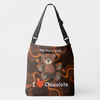 Cute I Heart (Love) Chocolate Teddy Bear