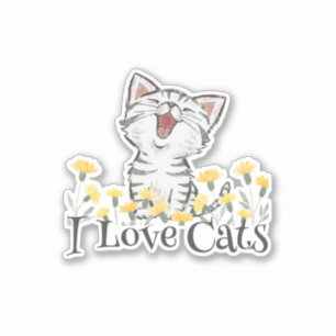 Cute I Love Cats