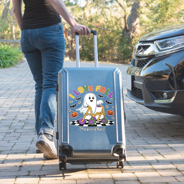 Cute I Love Fall Prevention Physical Therapy Ghost (Suitcase Insitu)