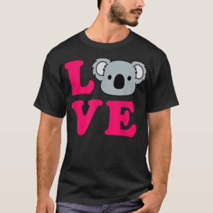 Cute I Love Koala Bears Graphic Cool Gift For Anim T-Shirt