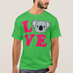 Cute I Love Koala Bears Graphic Cool Gift For Anim T-Shirt