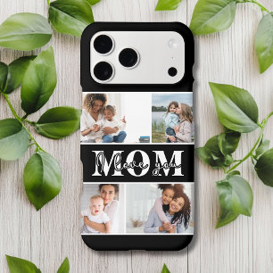 Cute I LOVE YOU MOM Mother's Day Photo