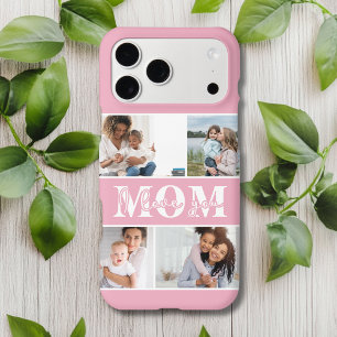 Cute I LOVE YOU MOM Mother's Day Photo