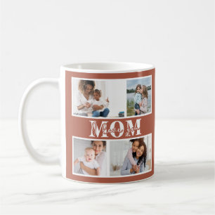 Cute I LOVE YOU MOM Mother's Day Photo Coffee Mug