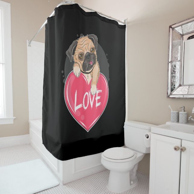 Cute I Steal Hearts Pug | Valentine Day Gift (In Situ)
