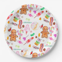 Cute Ice Cream Candy Doughnut Candyland Kids Birth