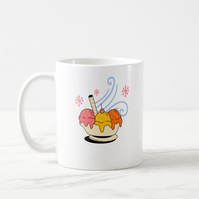 Cute Ice Cream Mug (Left)